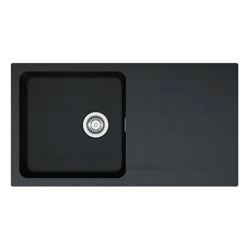 Franke Orion 1 Bowl Inset Tectonite Kitchen Sink Reversible OID 611-94 - Carbon Black - 114.0381.758