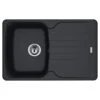 Franke Antea Fragranite 1 Bowl Inset Kitchen Sink Reversible AZG 611-78 - Onyx - 114.0532.311