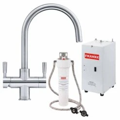 Franke Omni Original 4-in-1 Manual Kitchen Tap - Stainless Steel - 119.0389.913