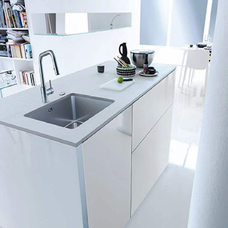 Franke Mythos 1 Bowl Undermount Kitchen Sink MYX 110-70 - Stainless Steel - 122.0607.061 - Image 2