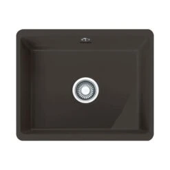 Franke Kubus 1 Bowl Undermount Ceramic Kitchen Sink KBK 110-50 - Graphite - 126.0532.322