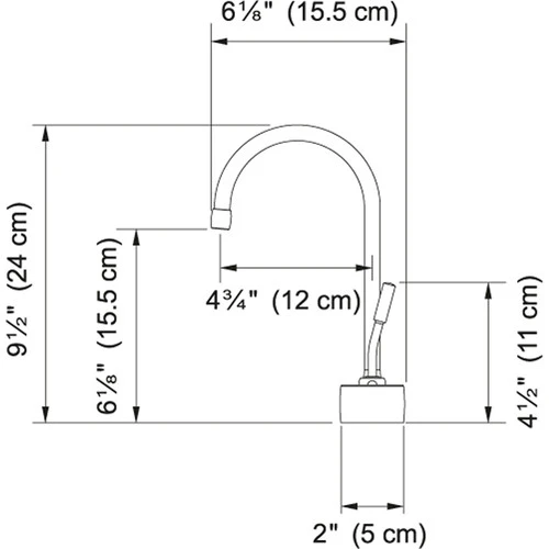 Franke DW7080C Ambient Cold Water Faucet - Image 2