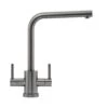 Franke Krios L-Spout Kitchen Mixer Tap - Gunmetal - 115.0567.621