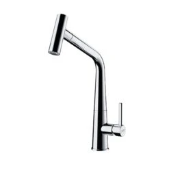 Franke Icon Pull Out Double Jet Shower Kitchen Tap - Chrome - 115.0625.188