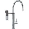 Franke Vital Capsule 3-in-1 J-Spout Filter Tap - Chrome/Gun Metal - 120.0621.229