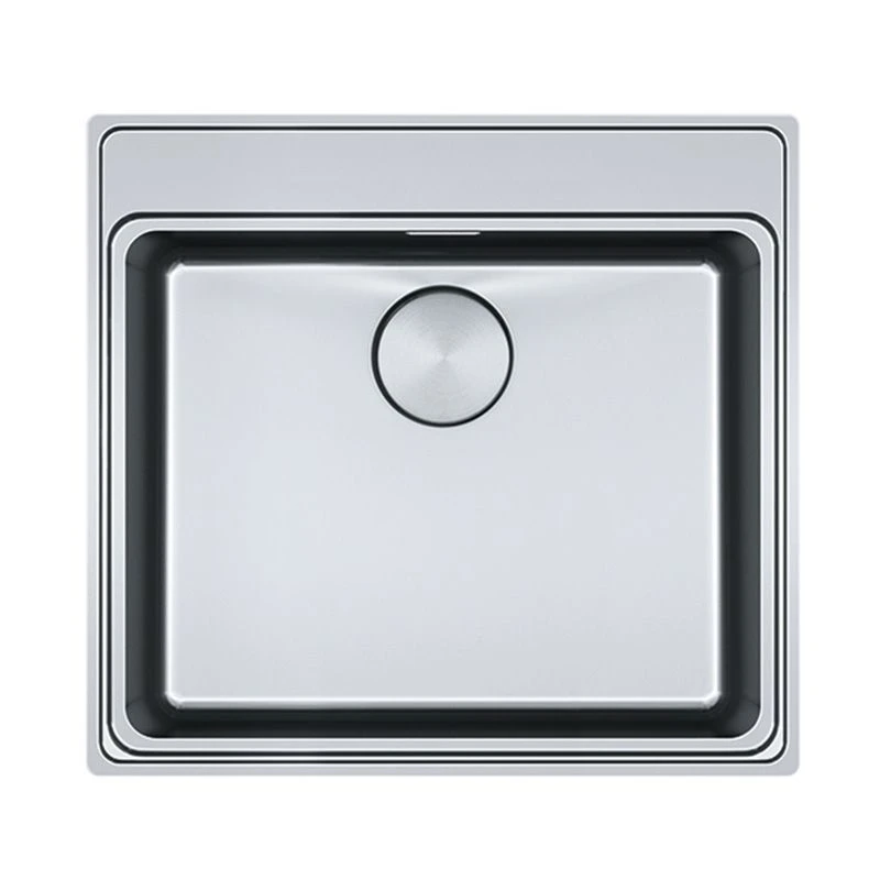 Franke Mythos Plus 1 Bowl Inset Kitchen Sink MYX 210 TPL SS - Stainless Steel - 127.0640.216