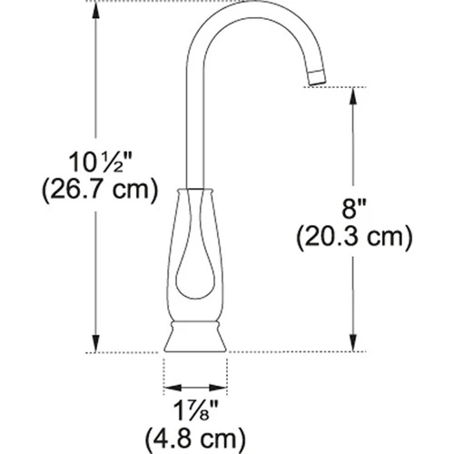 Franke LB14150 Orca Hot Water Faucet - Image 2