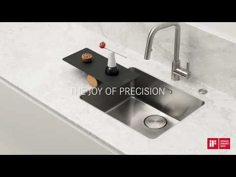 Franke Mythos 1 Bowl Undermount Kitchen Sink MYX 110-70 - Stainless Steel - 122.0607.061 - Image 4