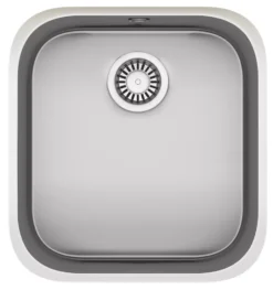 Franke Lucca 1 Bowl Stainless Steel Kitchen Sink 494 X 200mm