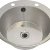 Franke 1 Bowl Stainless Steel Inset Washbasin 447 X 130mm