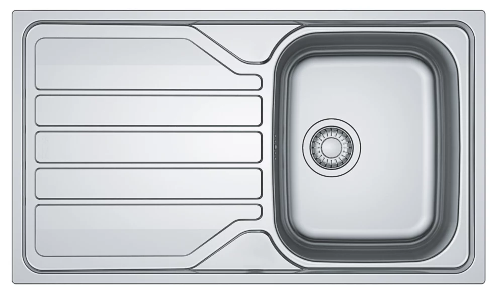 Franke Flash 1 Bowl Stainless Steel Sink 860 X 500mm