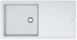 Franke Titan 1 Bowl Tectonite Sink White Reversible 970 X 500mm