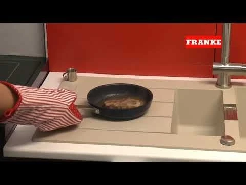 Franke Orion 1 Bowl Inset Tectonite Kitchen Sink Reversible OID 611-94 - Carbon Black - 114.0381.758 - Image 5