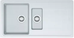 Franke Titan 1.5 Bowl Tectonite Sink White Reversible 970 X 500mm