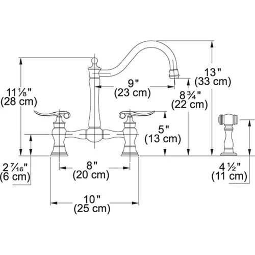 Franke FF7000A Widespread Kitchen Faucet - Image 2