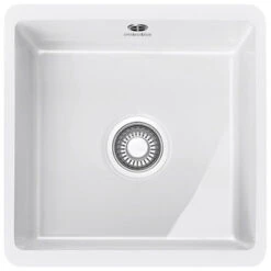Franke KBK 110-40 Kubus Ceramic Single Bowl Undemount Sink