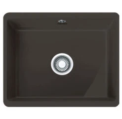 Franke KBK 110 50 Kubus Ceramic Single Bowl Undemount Sink