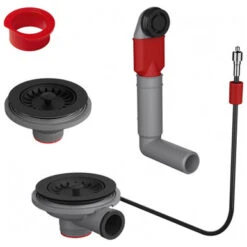 Franke 112.0658.269 Manual Waste Kit Set For 2 Bowl Sinks