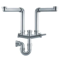 Franke SIPHON II Double Bowl Plumbing Kit