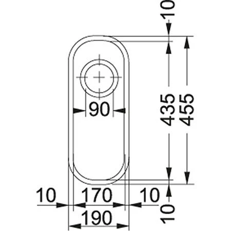 Franke Ariane 0.5 Bowl Undermount Kitchen Sink ARX 110-17D - Stainless Steel - 112.0154.958