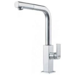 Franke Mythos Single Lever Pull-Out Nozzle Tap - Stainless Steel - 115.0689.097