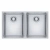 Franke Maris 2 Bowl Slim Top Inset Kitchen Sink MRX 220 34-34 - Stainless Steel - 127.0531.913