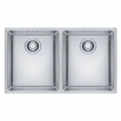Franke Maris 2 Bowl Slim Top Inset Kitchen Sink MRX 220 34-34 - Stainless Steel - 127.0531.913