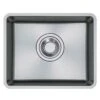 Franke Maris Quiet 1 Bowl Undermount Stainless Steel Kitchen Sink MQX 110 50 - Steel - 122.0694.478