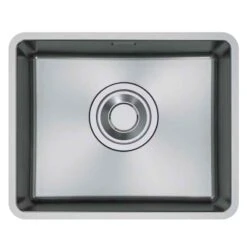 Franke Maris Quiet 1 Bowl Undermount Stainless Steel Kitchen Sink MQX 110 50 - Steel - 122.0694.478