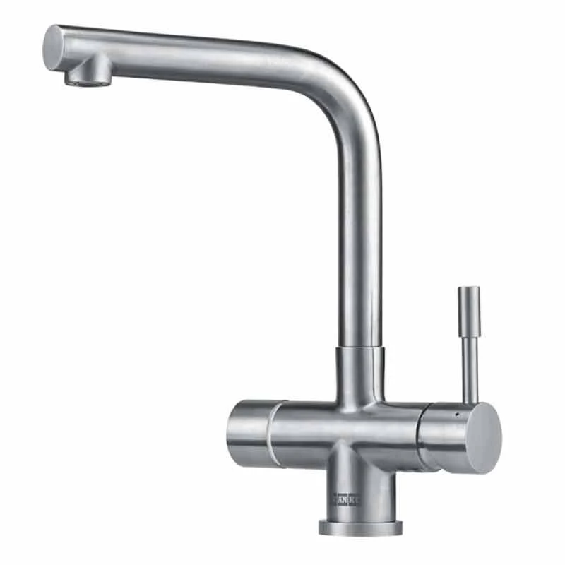 Franke Minerva Mondial 4-in-1 Electronic Kitchen Tap - Stainless Steel - 119.0532.227
